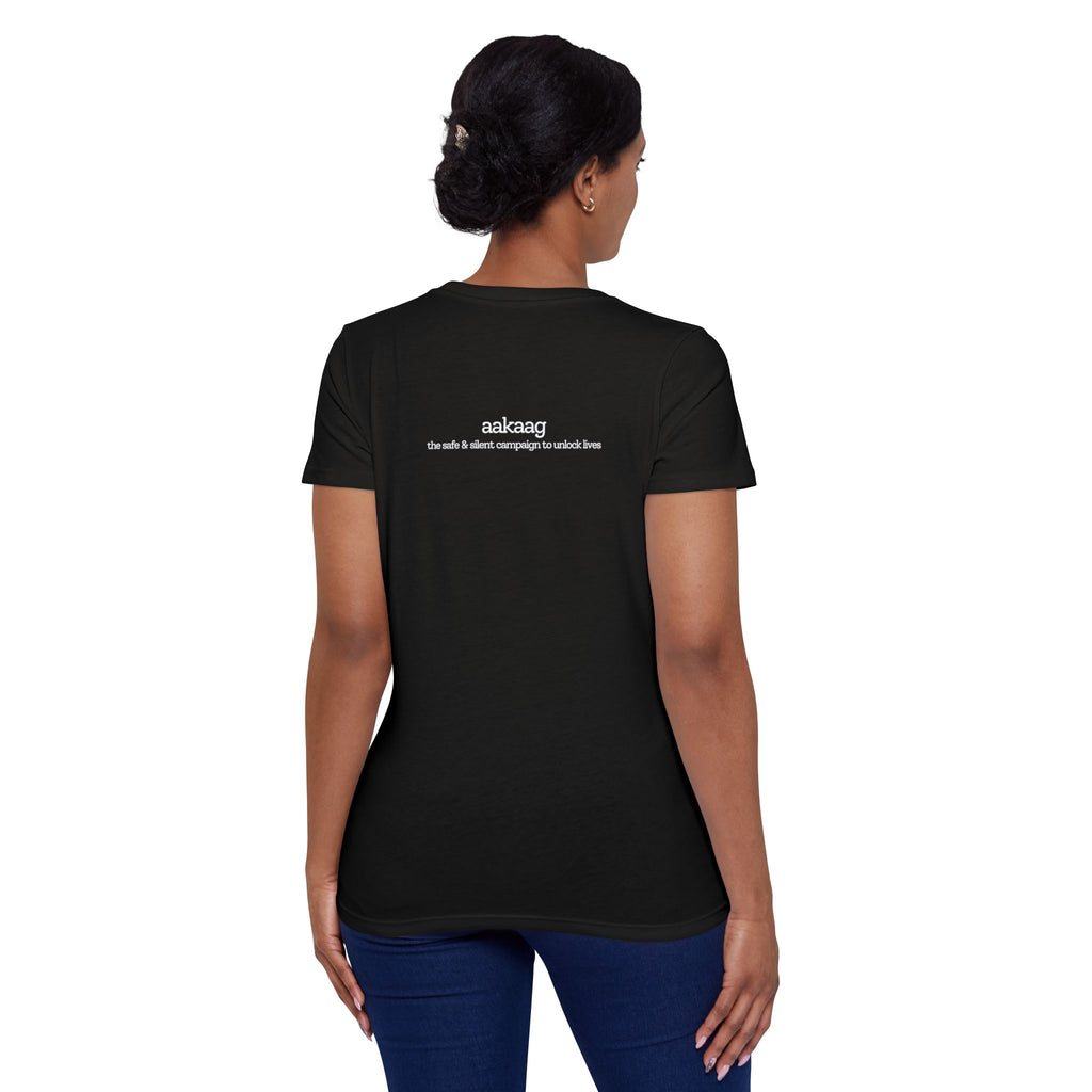 Aakaag 'All Are Kind' Women's Organic T-Shirt — Inclusive Positivity Tee