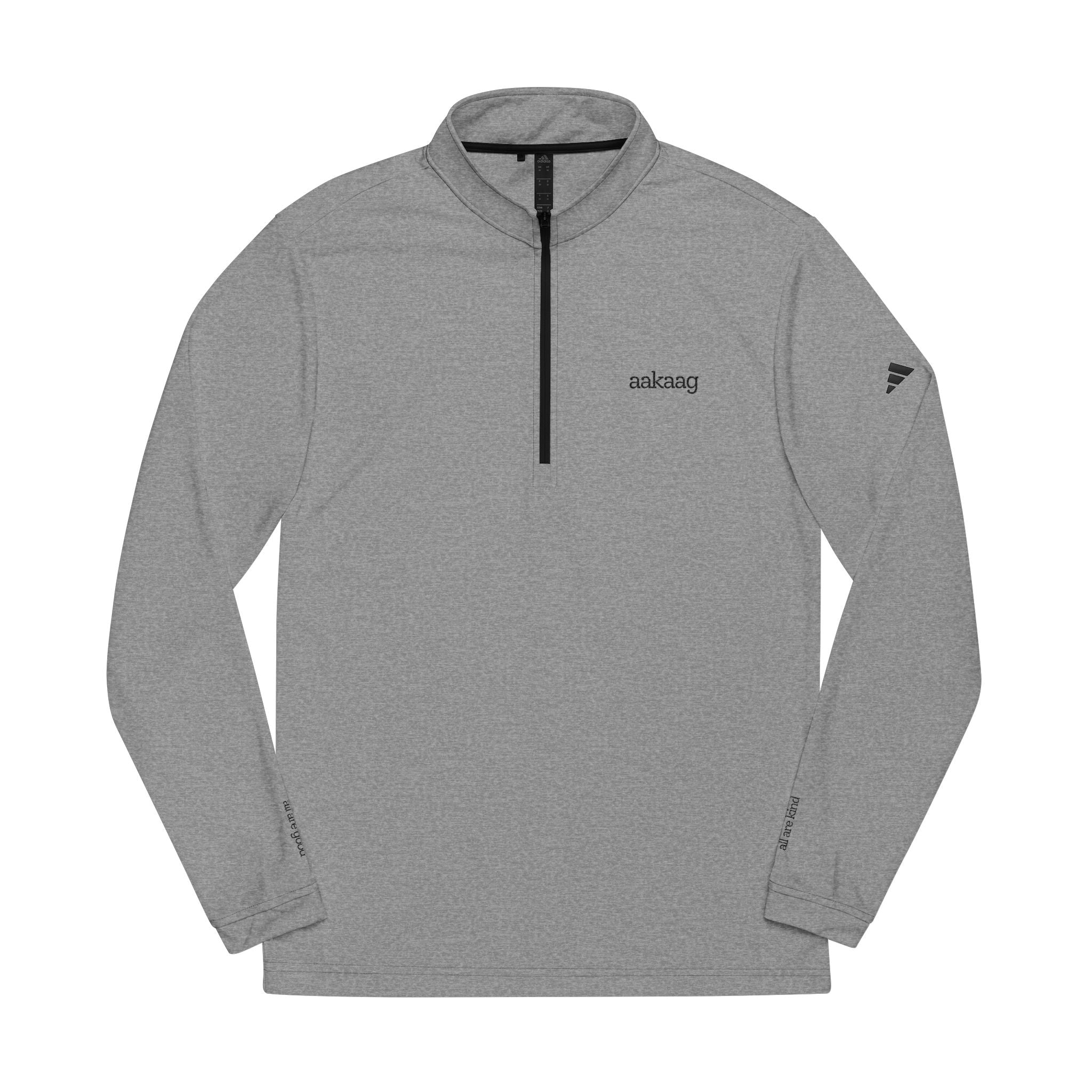 Embroidered Quarter-Zip Pullover — adidas® Performance Top
