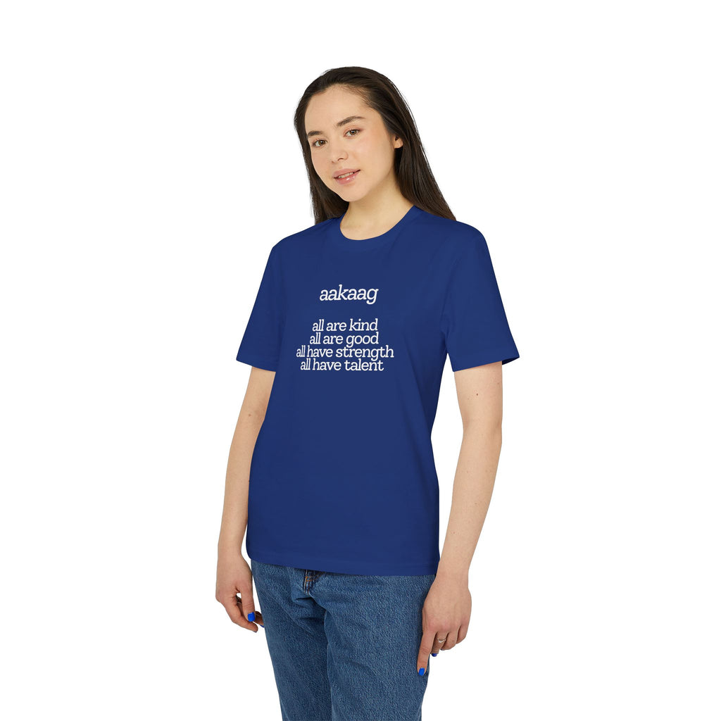 Inspirational 'aakaag' T-Shirt — All Are Kind / All Are Good Positive Graphic Tee