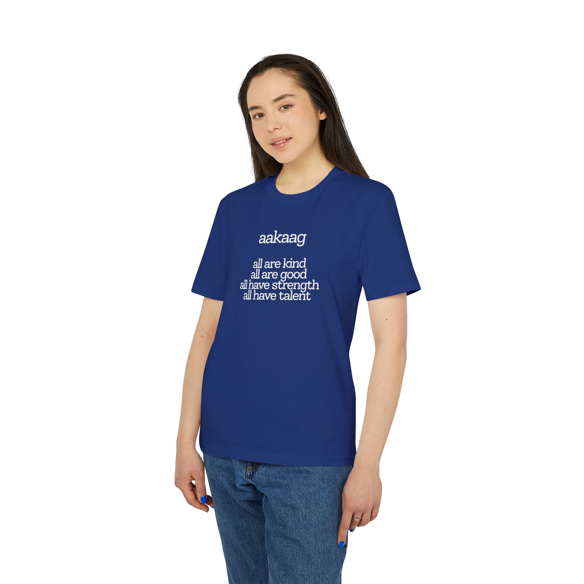 Inspirational 'aakaag' T-Shirt — All Are Kind / All Are Good Positive Graphic Tee
