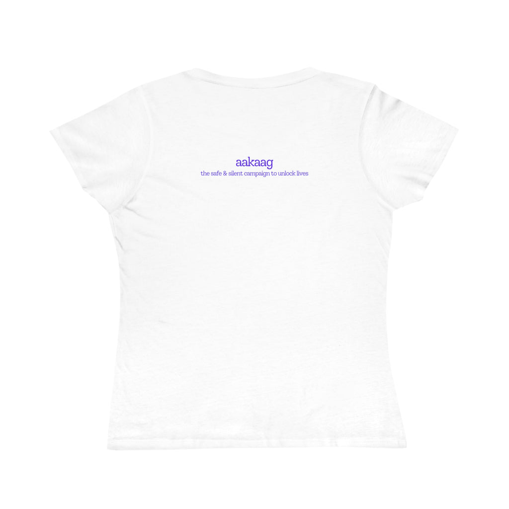 Strength Affirmation T-Shirt — “all are kind / all are good” Organic Women’s Tee