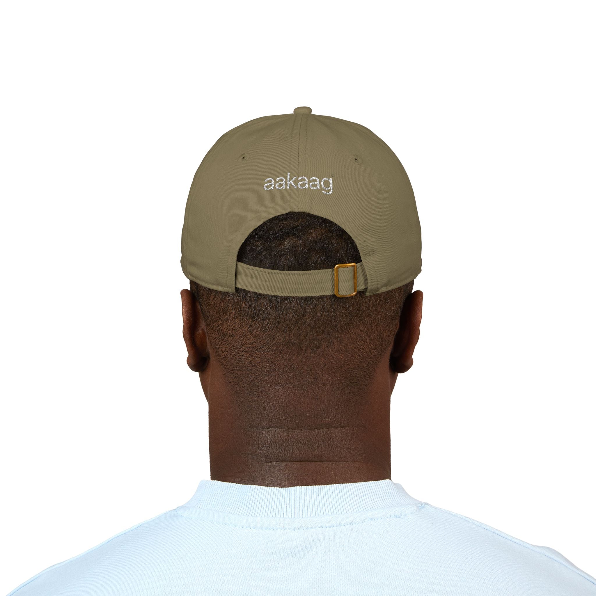 aakaag Dark Thread Organic Baseball Cap — Eco Cotton Adjustable Hat