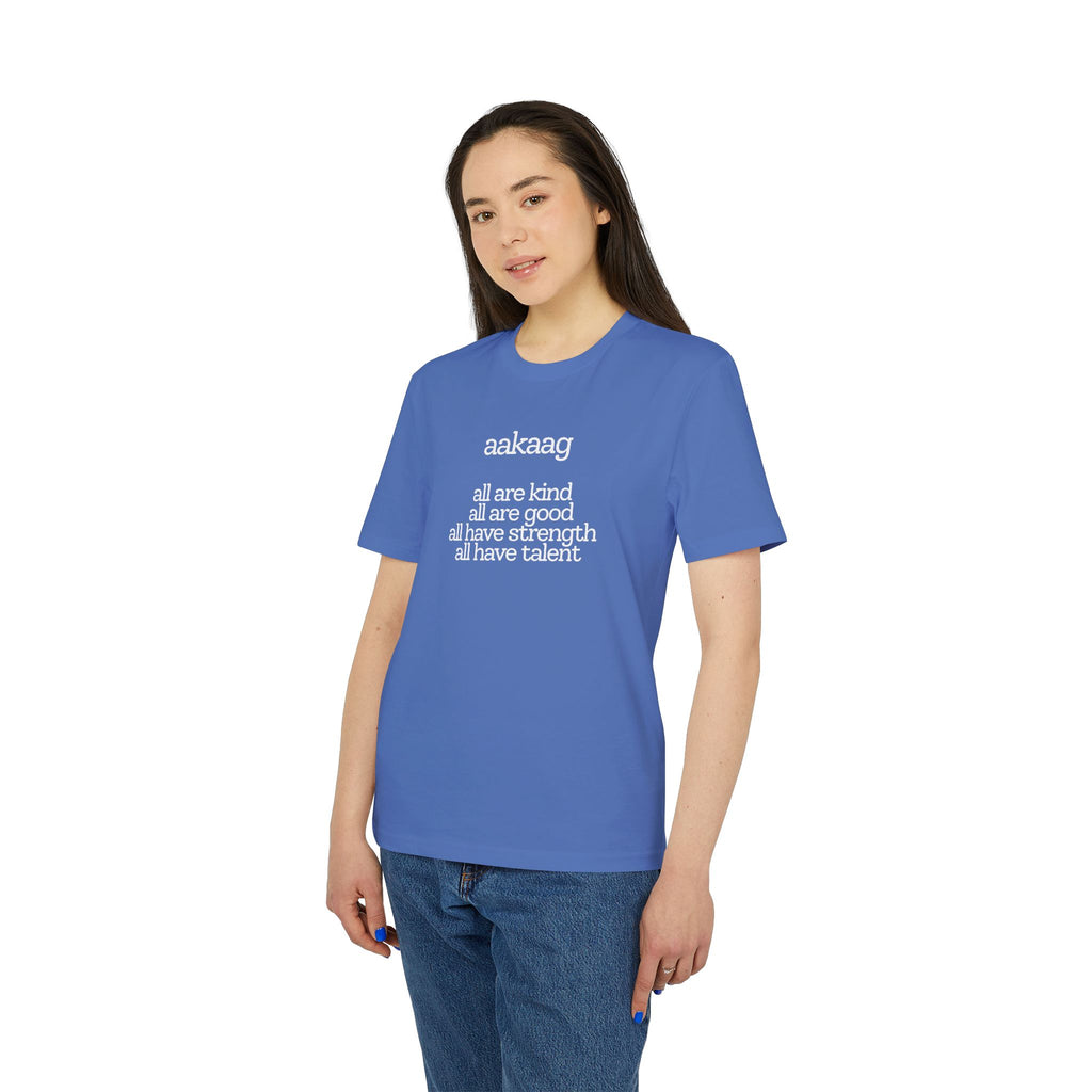 Inspirational 'aakaag' T-Shirt — All Are Kind / All Are Good Positive Graphic Tee