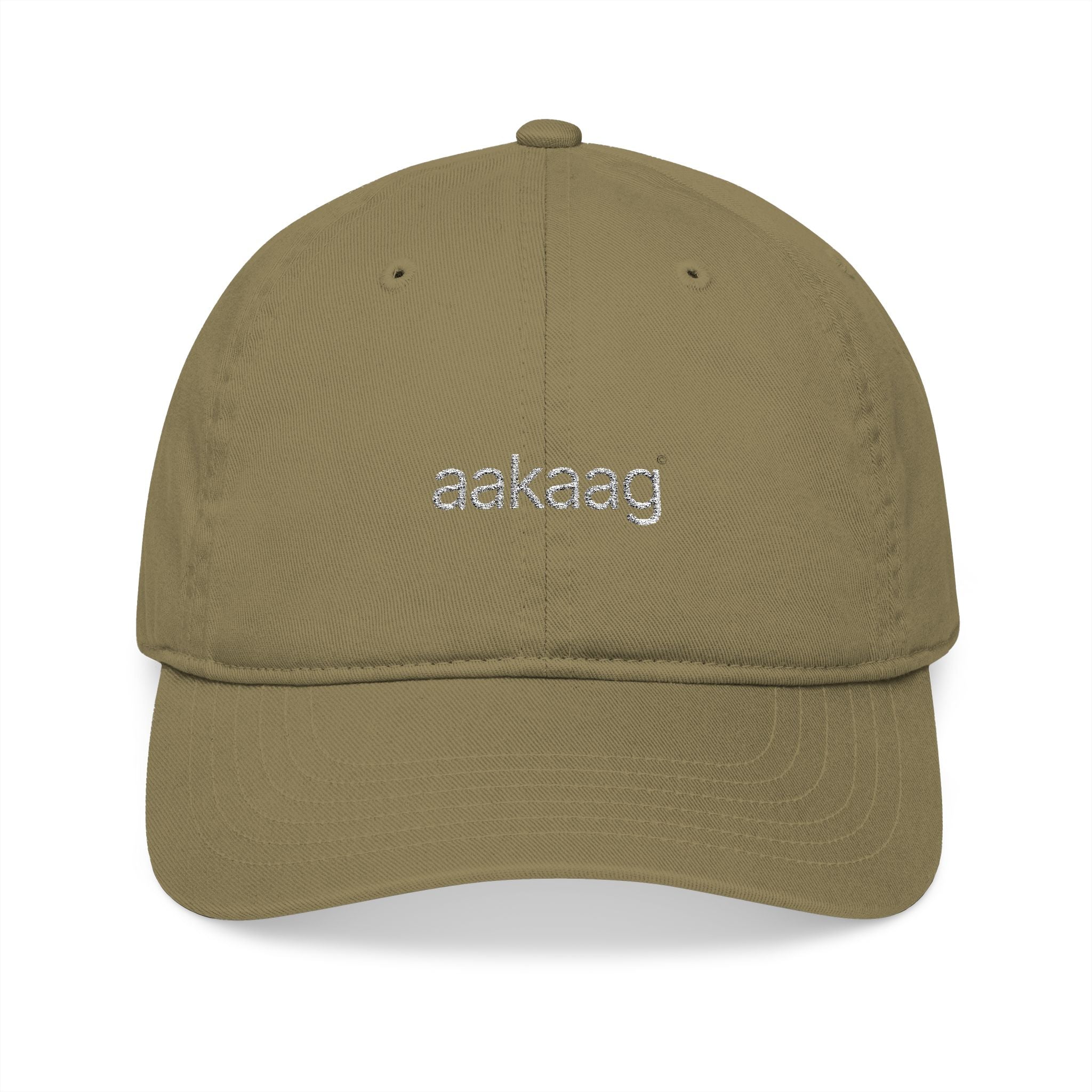 aakaag Light Thread Organic Baseball Cap — Eco Cotton Adjustable Hat