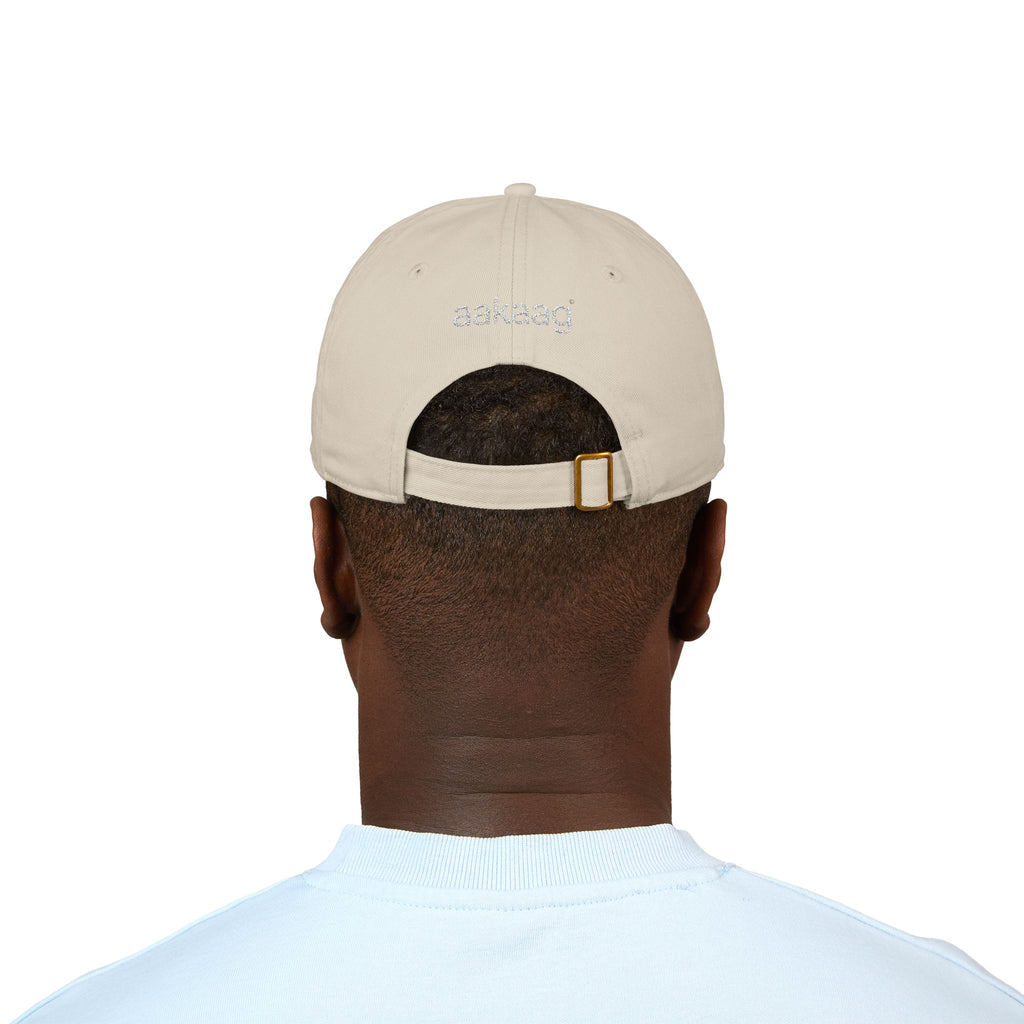 aakaag Dark Thread Organic Baseball Cap — Eco Cotton Adjustable Hat