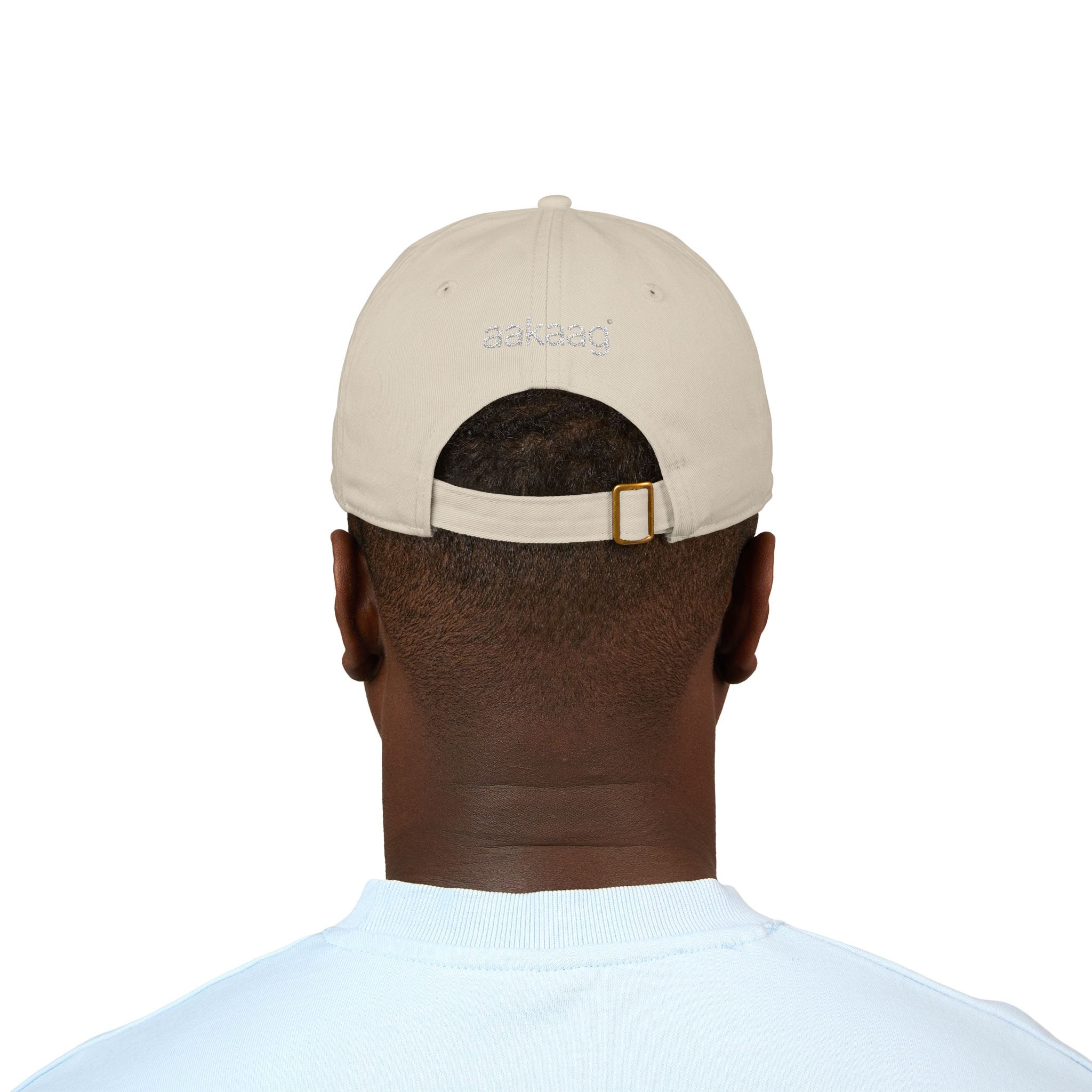 aakaag Dark Thread Organic Baseball Cap — Eco Cotton Adjustable Hat