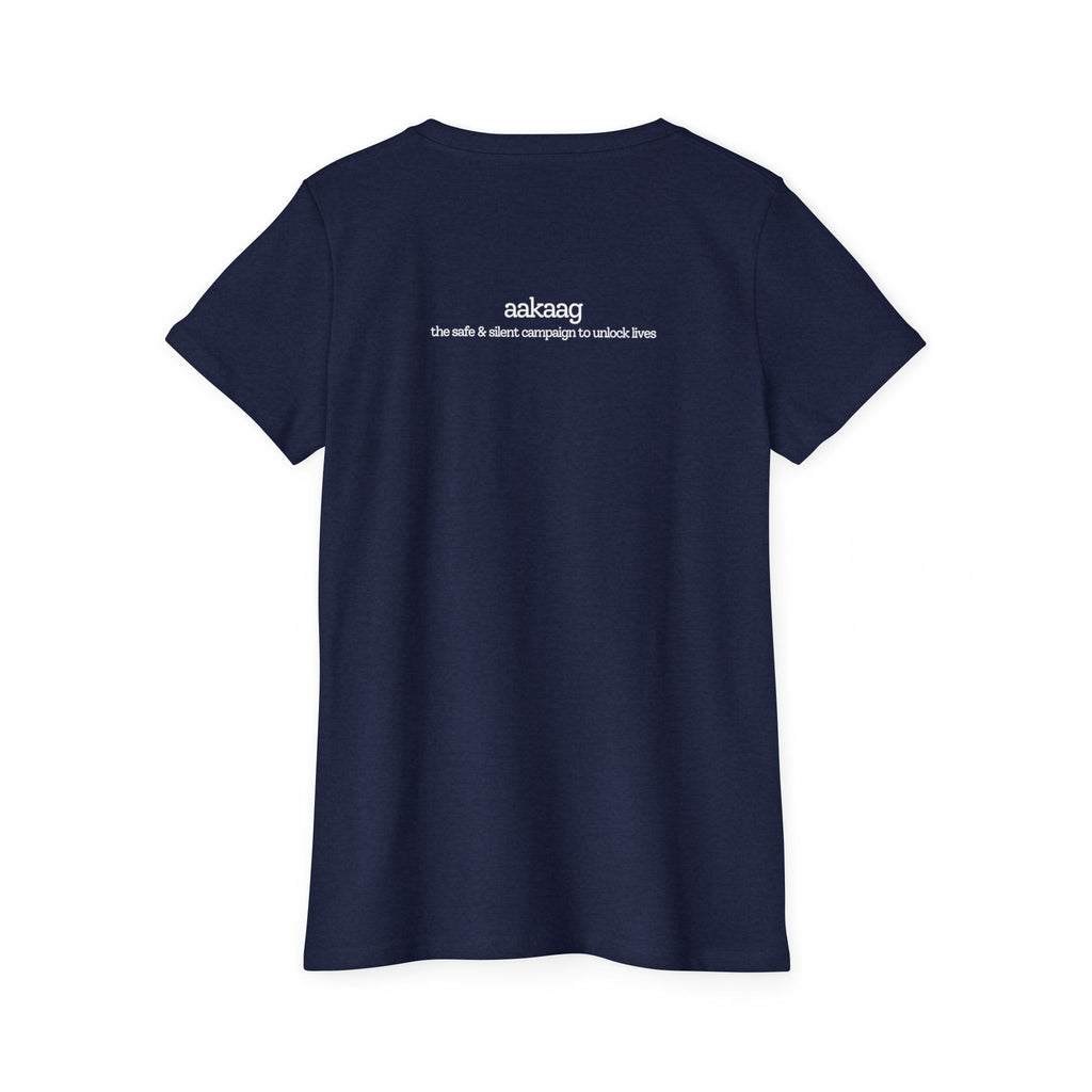 Aakaag 'All Are Kind' Women's Organic T-Shirt — Inclusive Positivity Tee