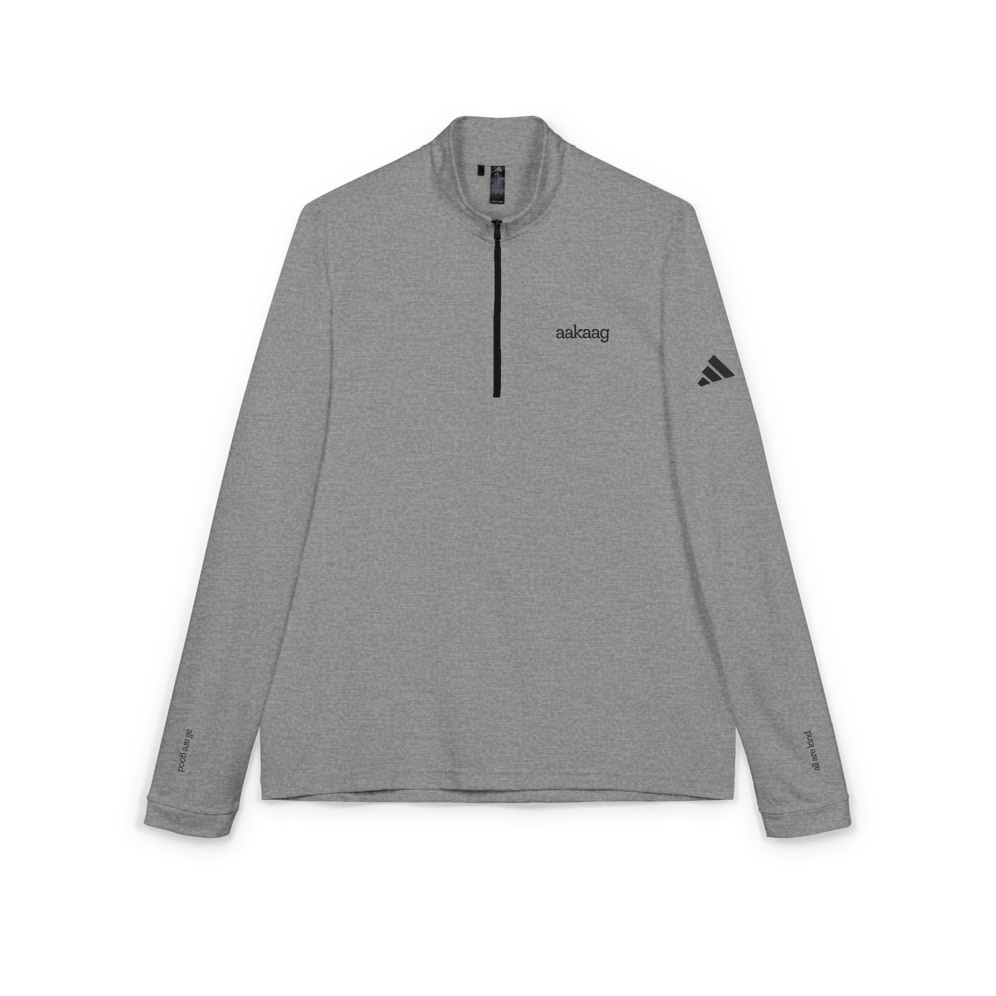 Embroidered Quarter-Zip Pullover — adidas® Performance Top