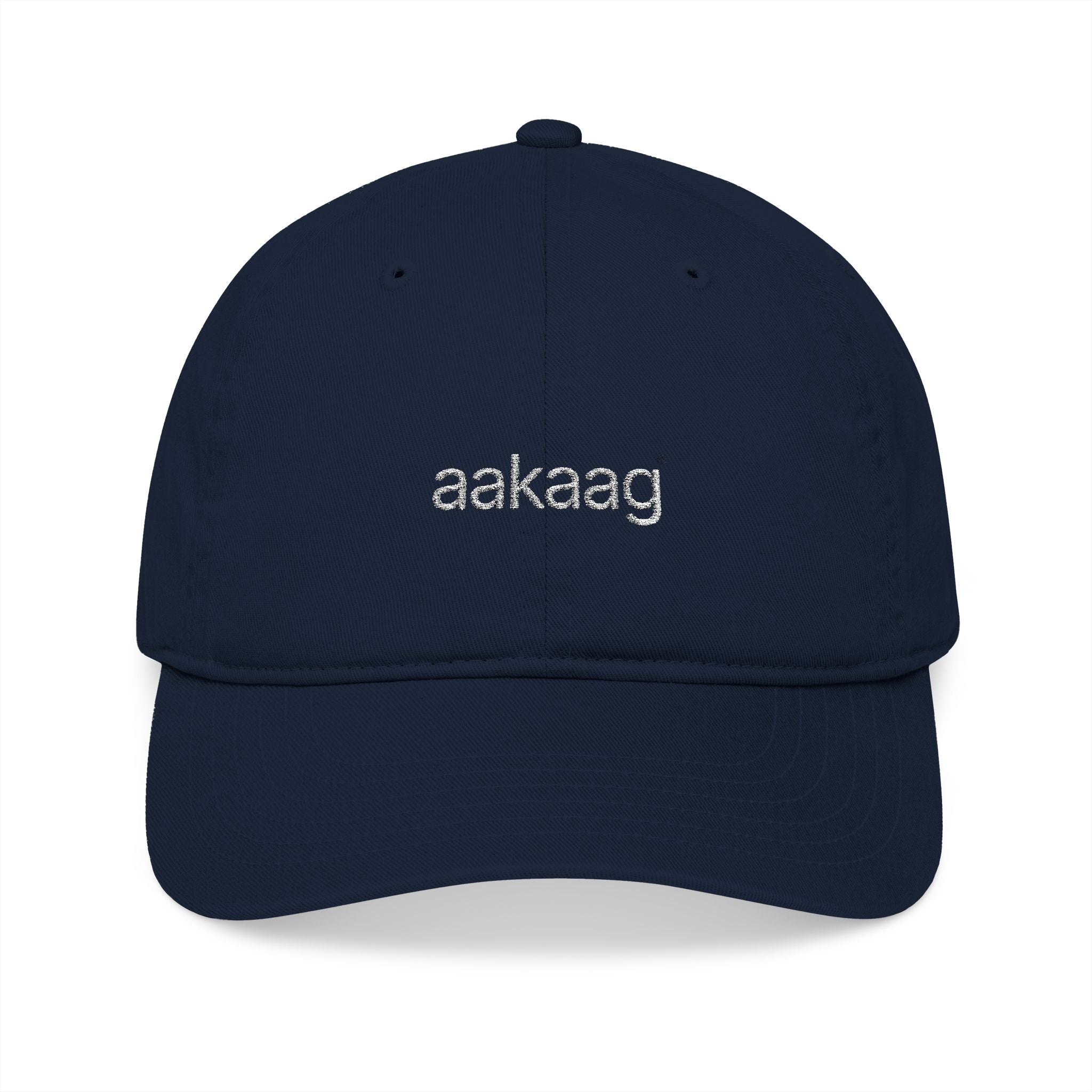aakaag Light Thread Organic Baseball Cap — Eco Cotton Adjustable Hat